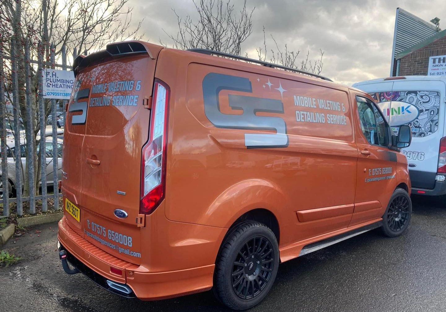 Orange Van